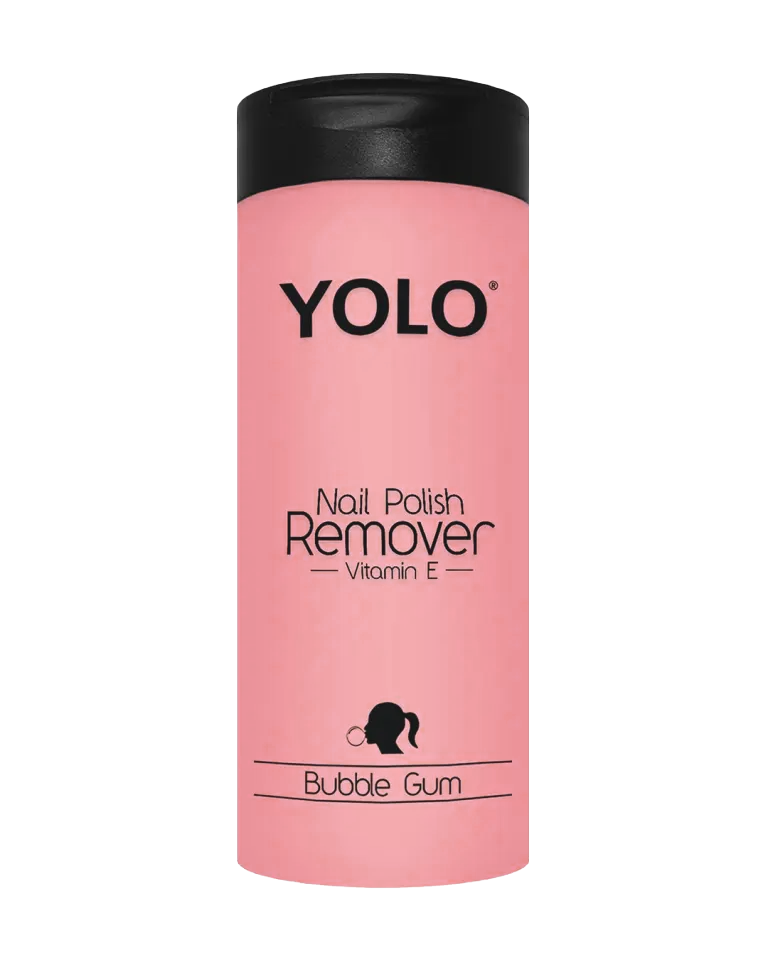 YOLO Nail Polish Remover - Bubble Gum