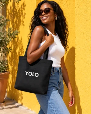 YOLO Tote Bag